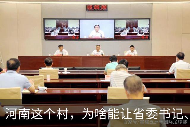 河南这个村，为啥能让省委书记、代省长一起去现场调研？